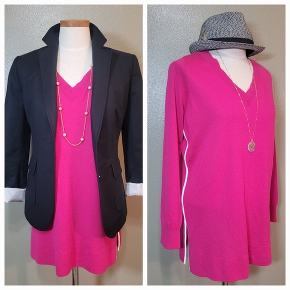 WORTH NEW YORK, WOOL BLEND PINK SWEATER, LARGE - Picture 1 of 9